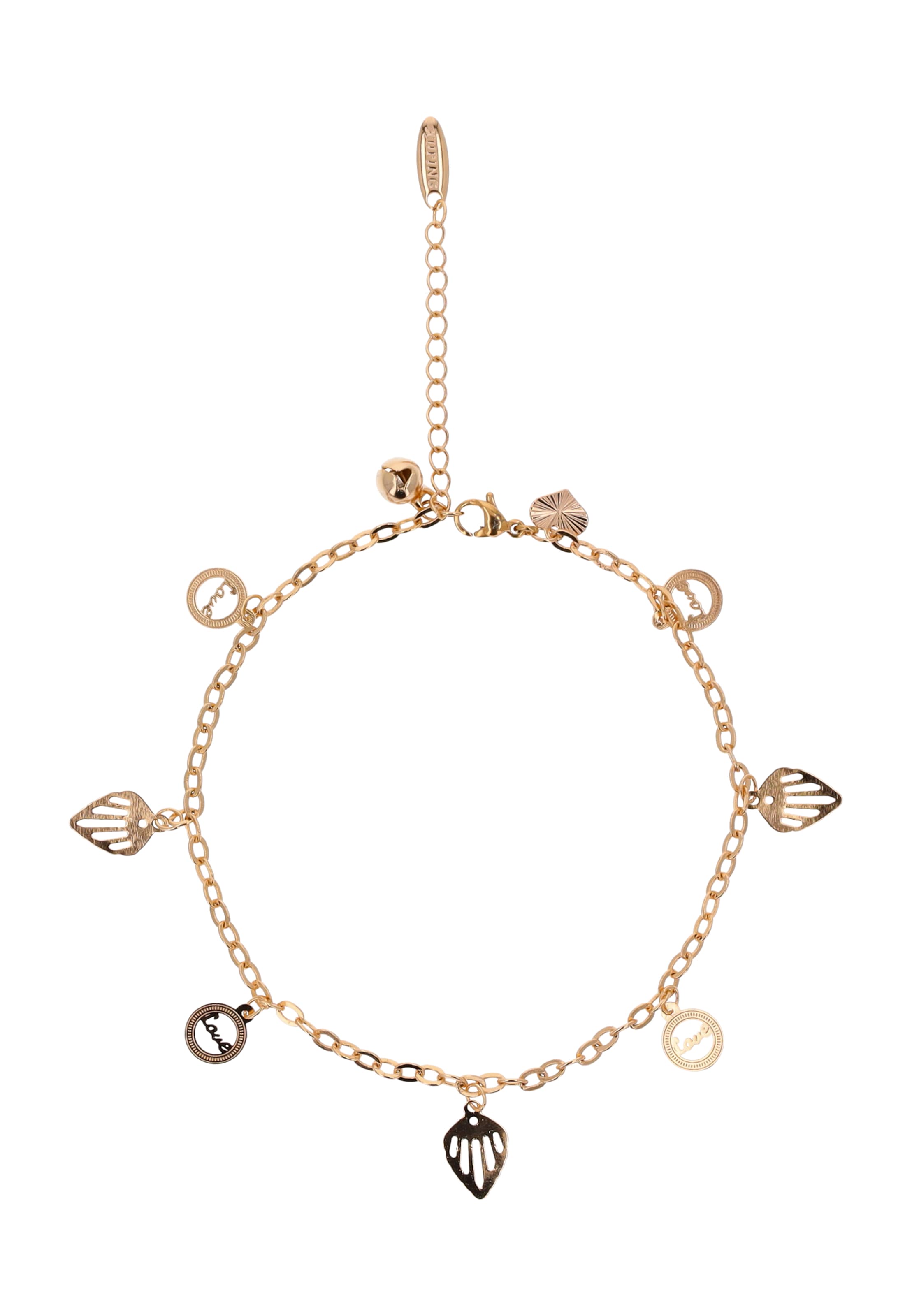 Bijoux de pied IZIA en or : devant