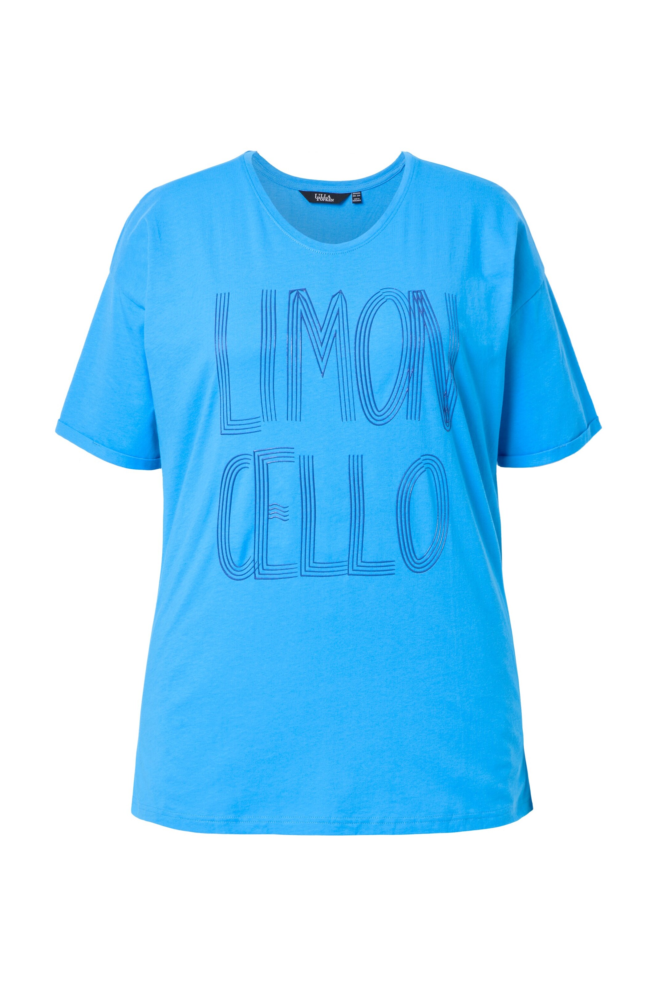 Ulla Popken Shirt in Blau: Vorderseite