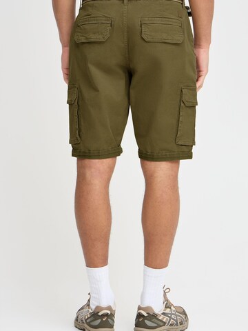 BLEND Regular Cargohose 'Brian' mit Gürtel in Grün
