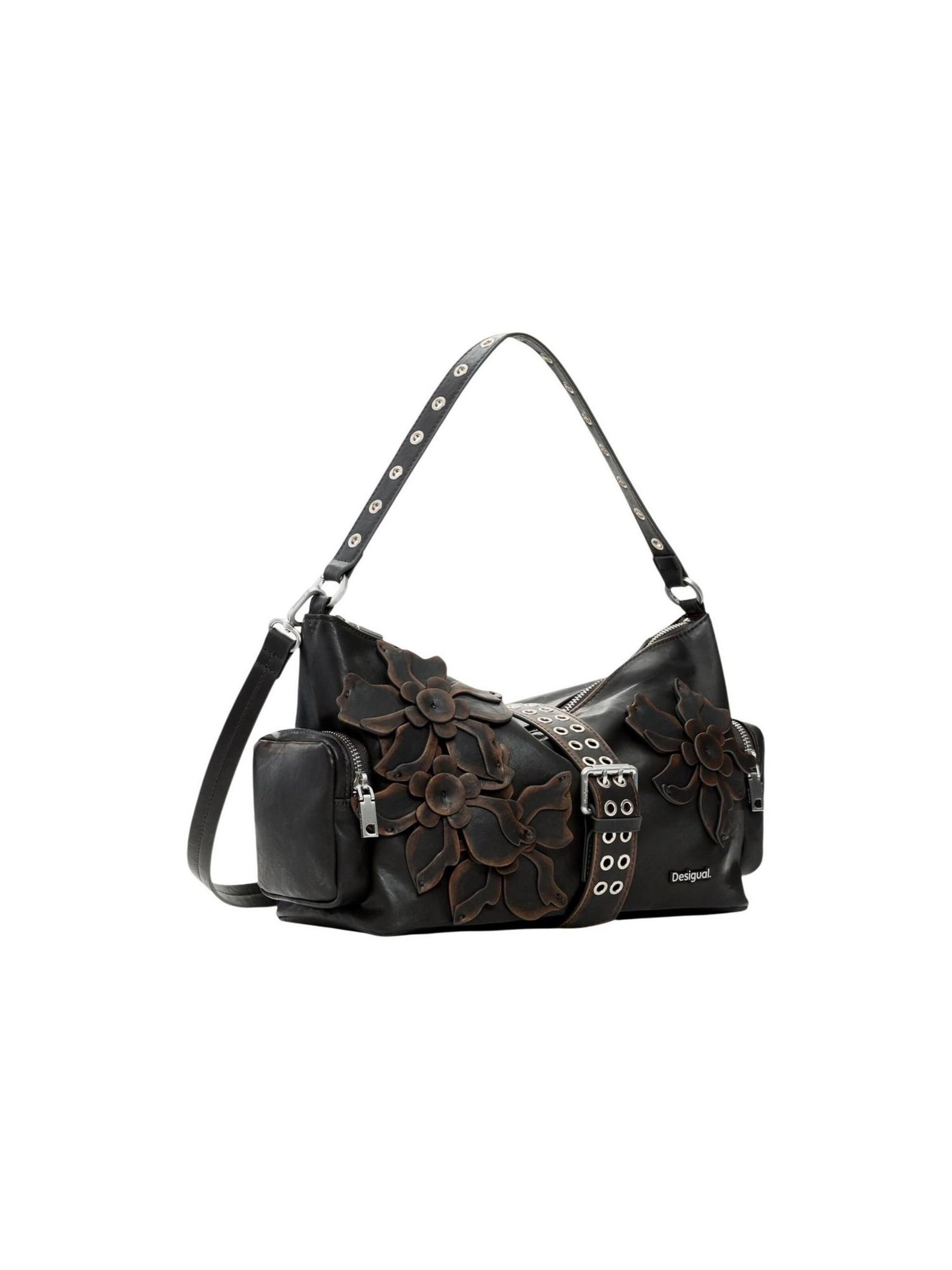 Desigual - Bolso de hombro 'BAG_CURIO CHOCO NEW B 26SAXP98' en marrón