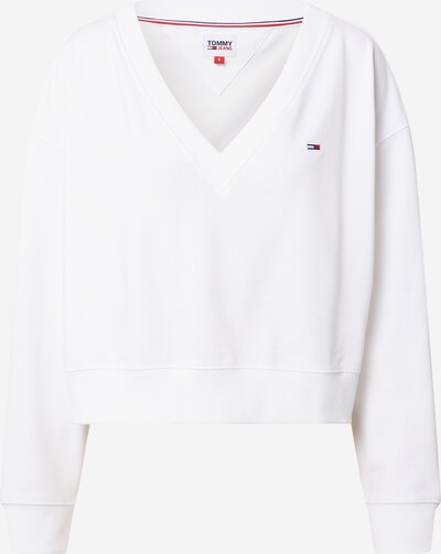 Tommy Jeans Sweat-shirt en blanc, Vue avec produit