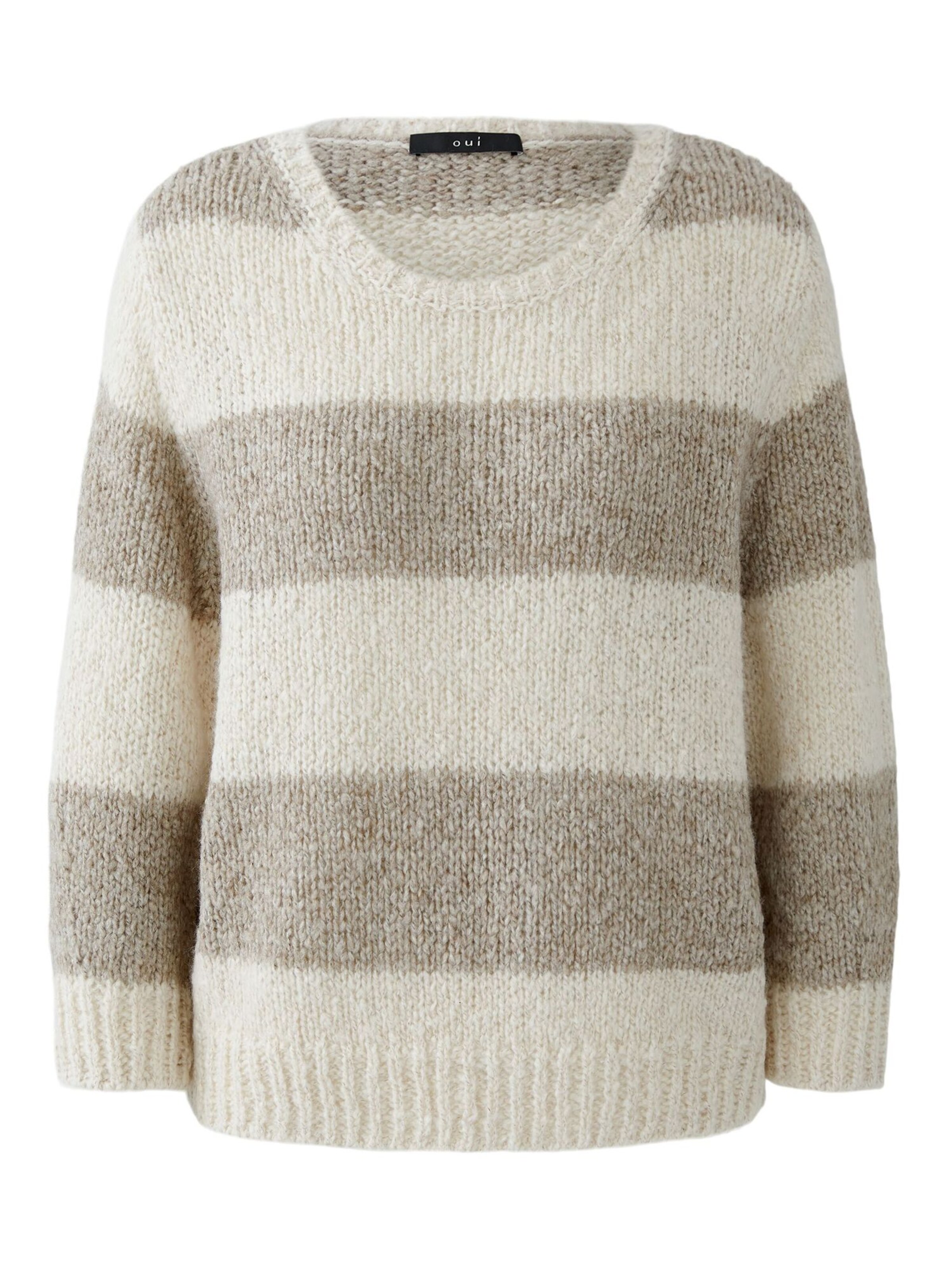 OUI Sweater 'ESMY' in Beige: front