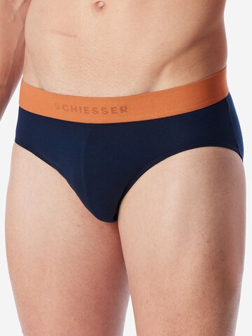SCHIESSER Panty ' 95/5 Multi ' in Blue: front
