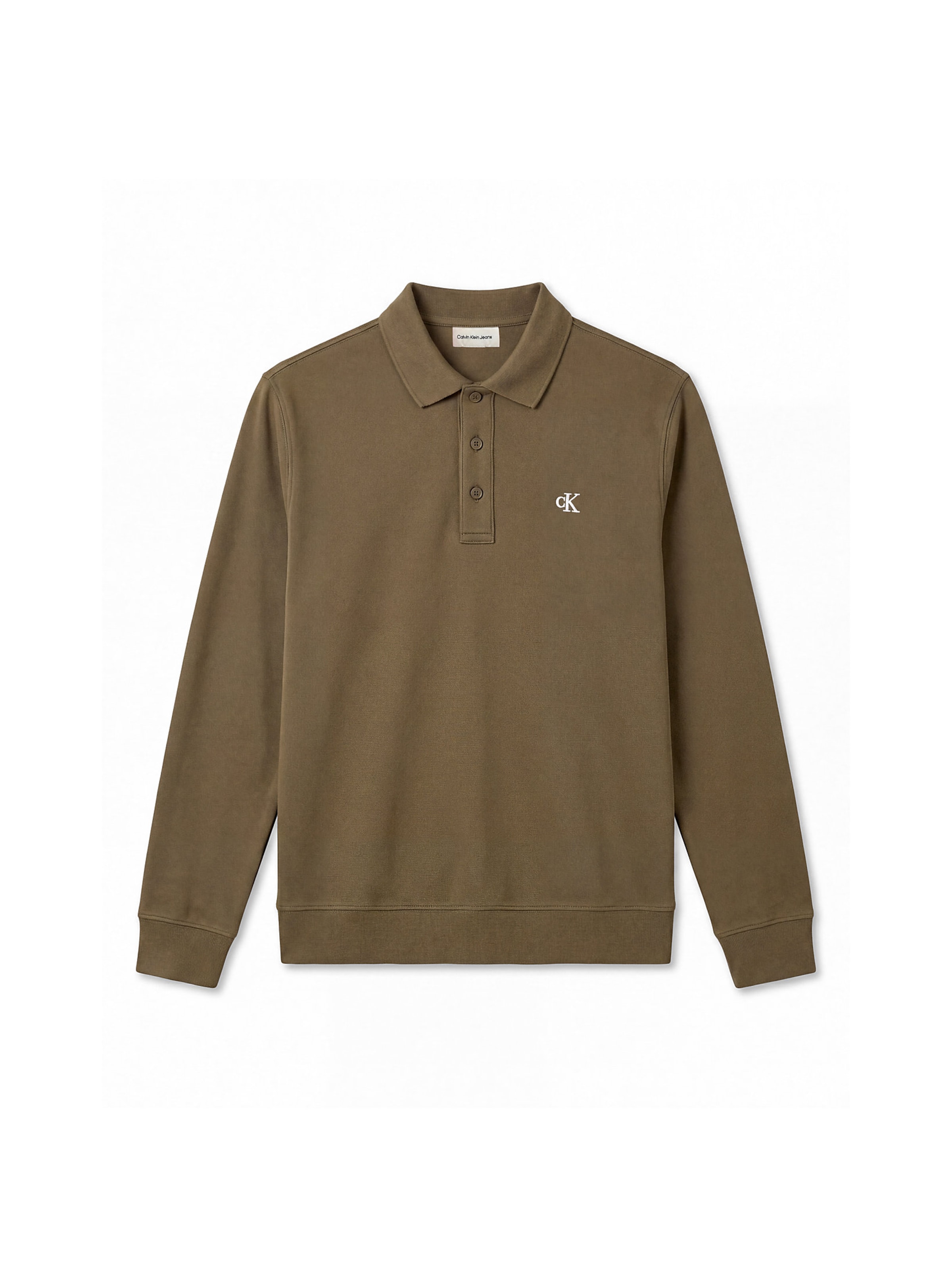 Calvin Klein Jeans Sweatshirt in Brown: front