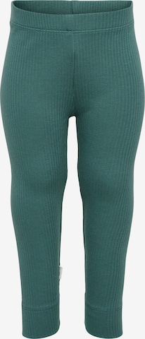 Coupe slim Leggings 'Irene' Hummel en vert : devant