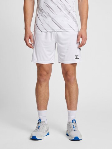 Hummel Loosefit Sportbroek 'Match' in Zwart: voorkant