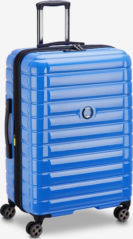 Trolley 'Shadow 5.0' di Delsey Paris in blu: frontale