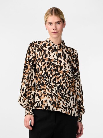 YAS Bluse 'YASALIRA' in Schwarz: Vorderseite