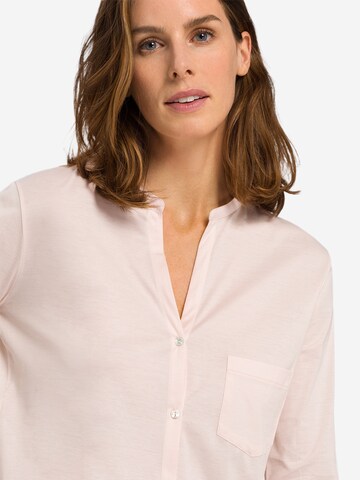 Hanro Pajama 'Cotton Deluxe' in Pink