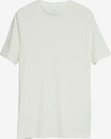 s.Oliver Shirt in Wit: voorkant