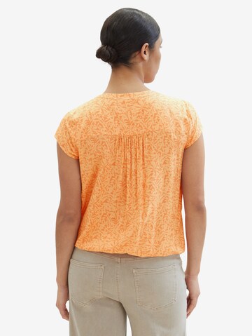 TOM TAILOR Bluse in Orange