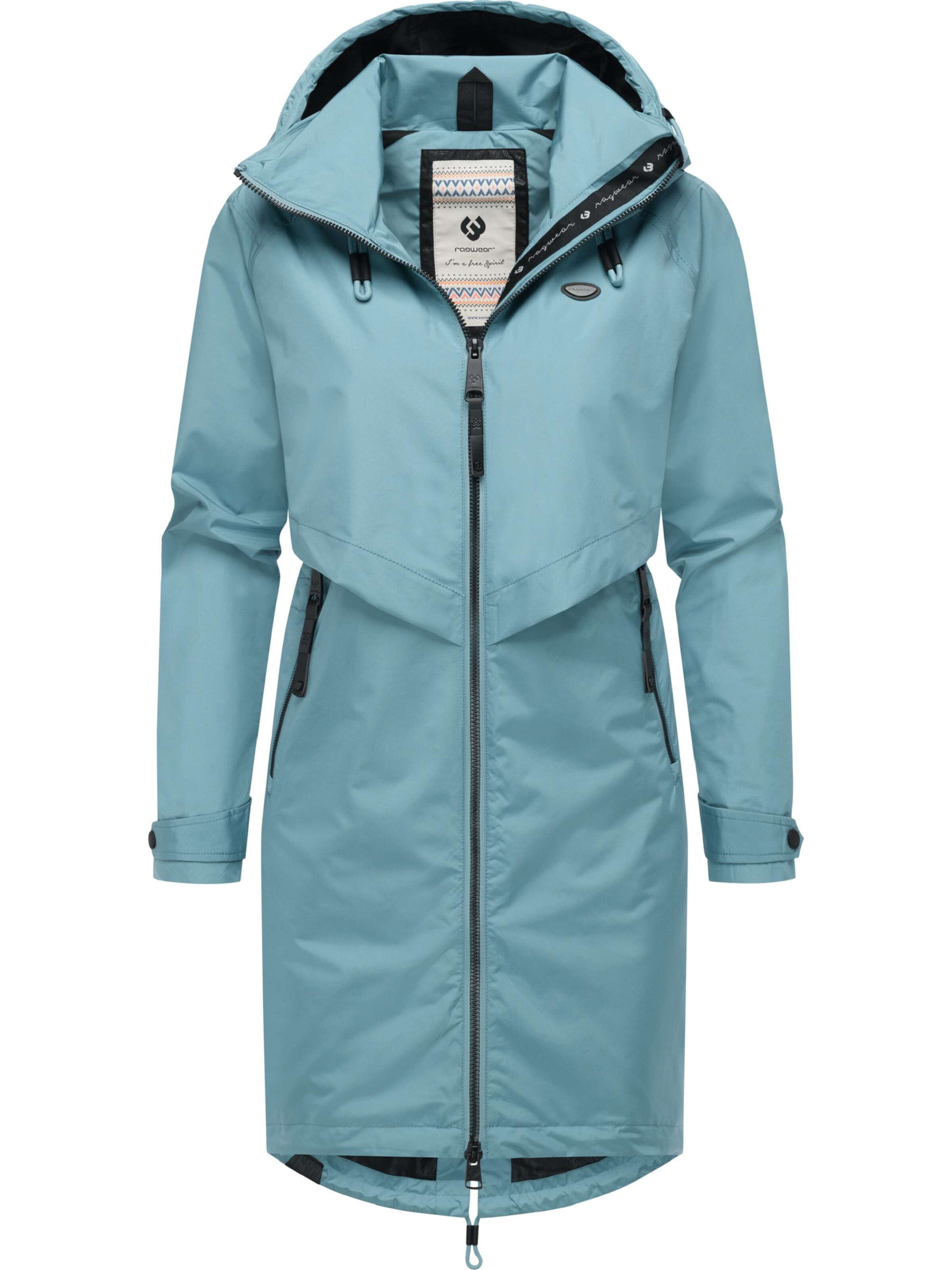 Manteau fonctionnel 'Frodik' Ragwear en bleu