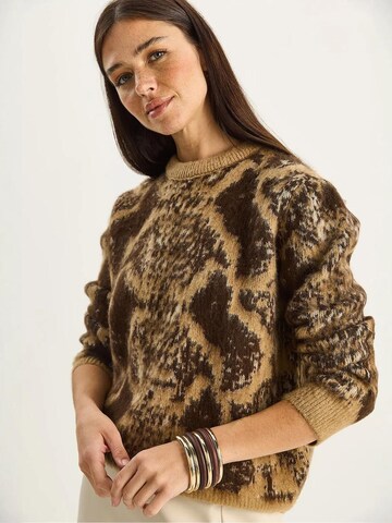 Pullover di Bianco Lucci in marrone