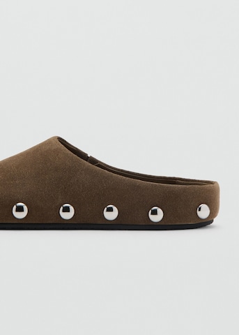 MANGO Clogs in Beige