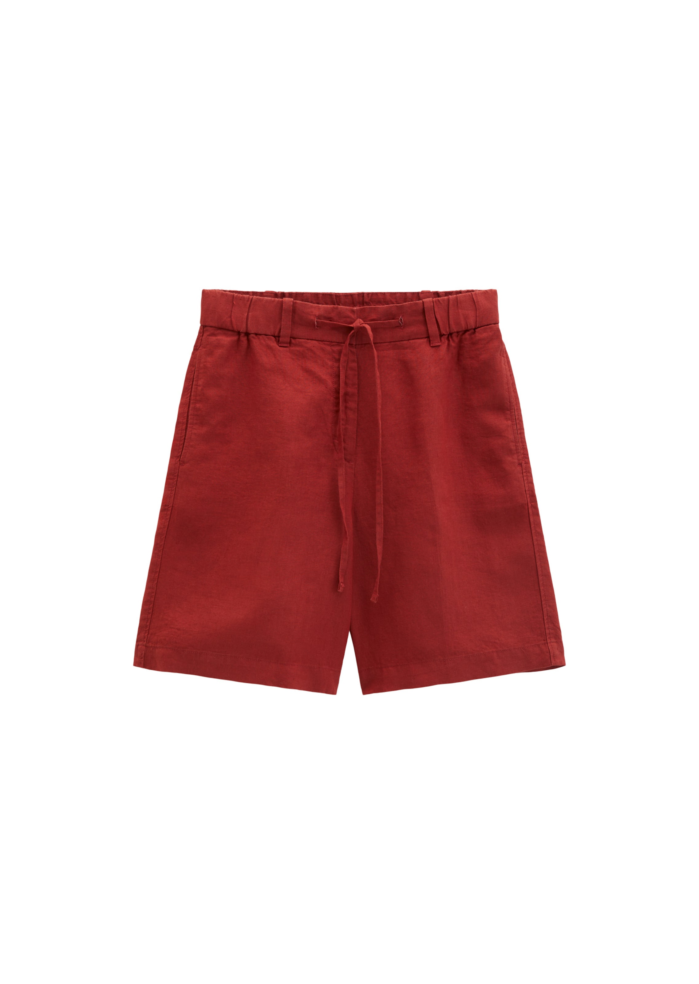 Marc O'Polo Broek in Rood: voorkant