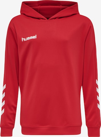 Hummel Sportief sweatshirt 'Poly' in Rood: voorkant
