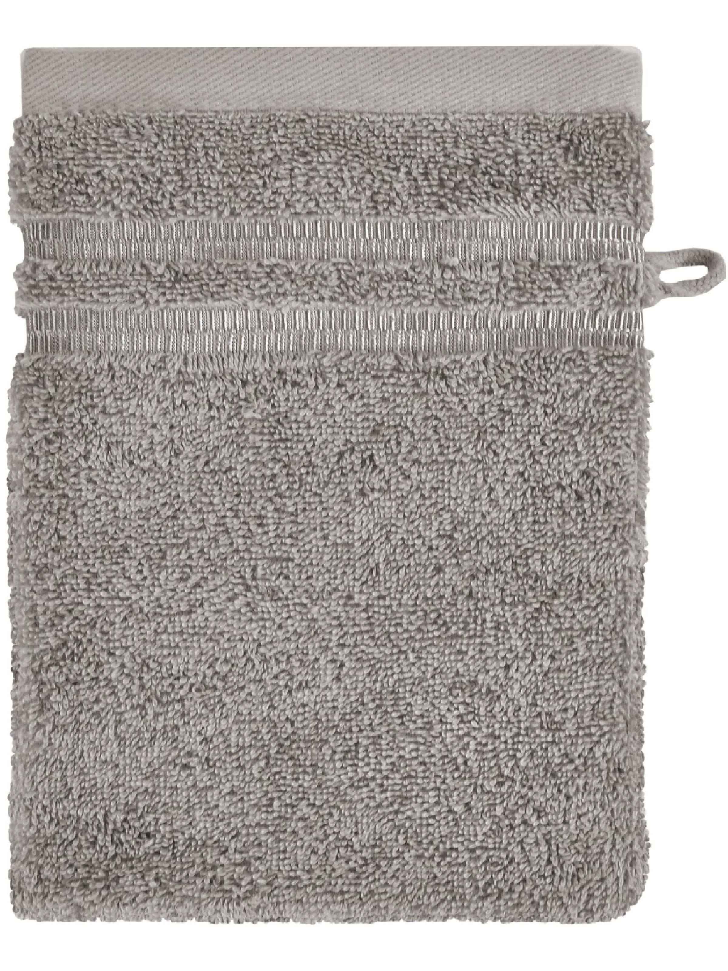 SCHIESSER Towel 'Milano' in Grey