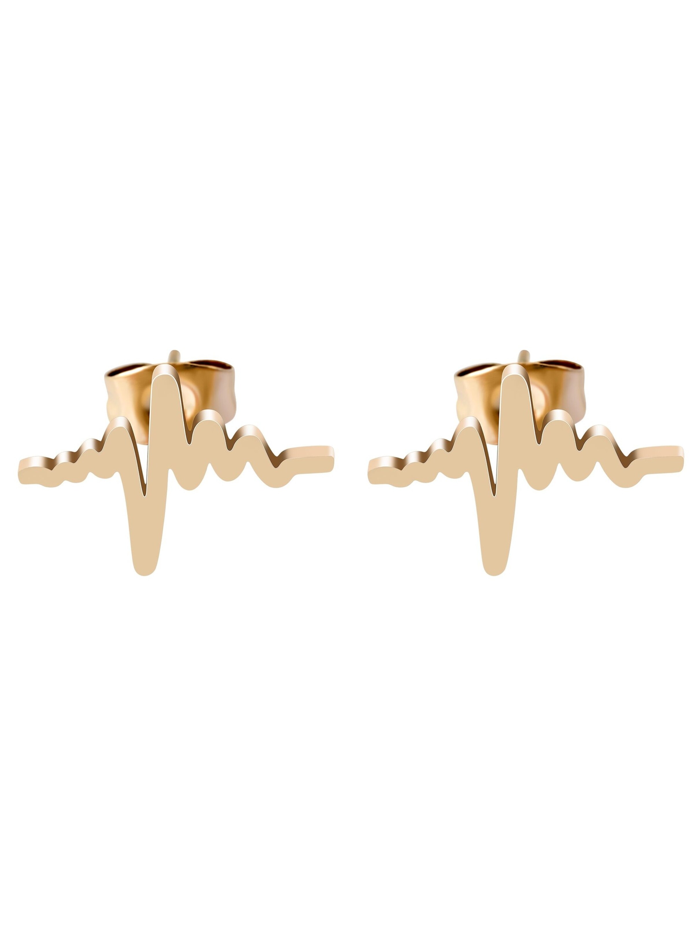 Akzent Earrings 'Silya, langlebig' in Gold: front