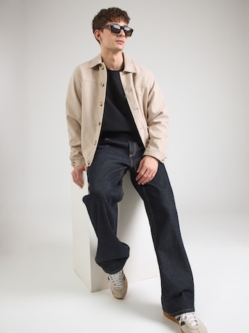 WRANGLER Μπλούζα φούτερ 'AMERICANA' σε μαύρο