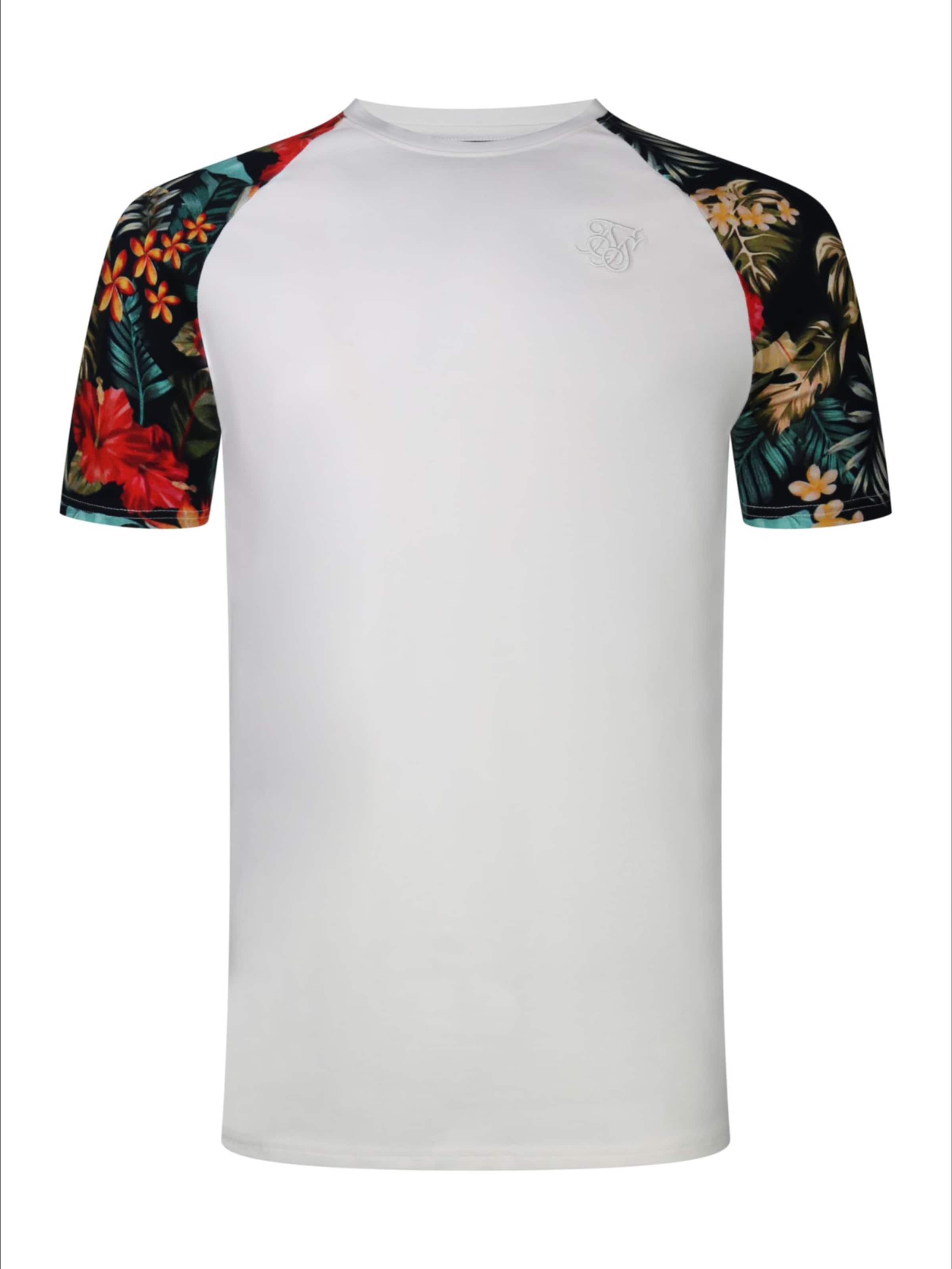 SikSilk Shirt in Wit: voorkant
