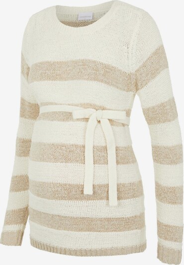 MAMALICIOUS Sweater 'Sandy' in Beige / Wool white, Item view