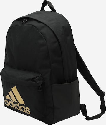 ADIDAS SPORTSWEAR Sports Backpack in Gold: front