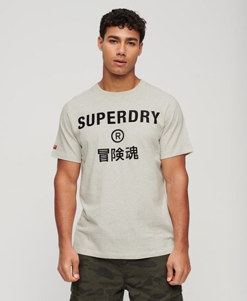 Superdry Shirt 'Workwear' in Grau: predná strana
