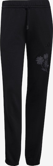 Sportinės kelnės iš ADIDAS SPORTSWEAR, spalva – pilka / violetinė-mėlyna / juoda, Prekių apžvalga