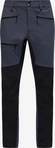 Haglöfs Outdoor Pants 'Rugged Flex' in Blue: front