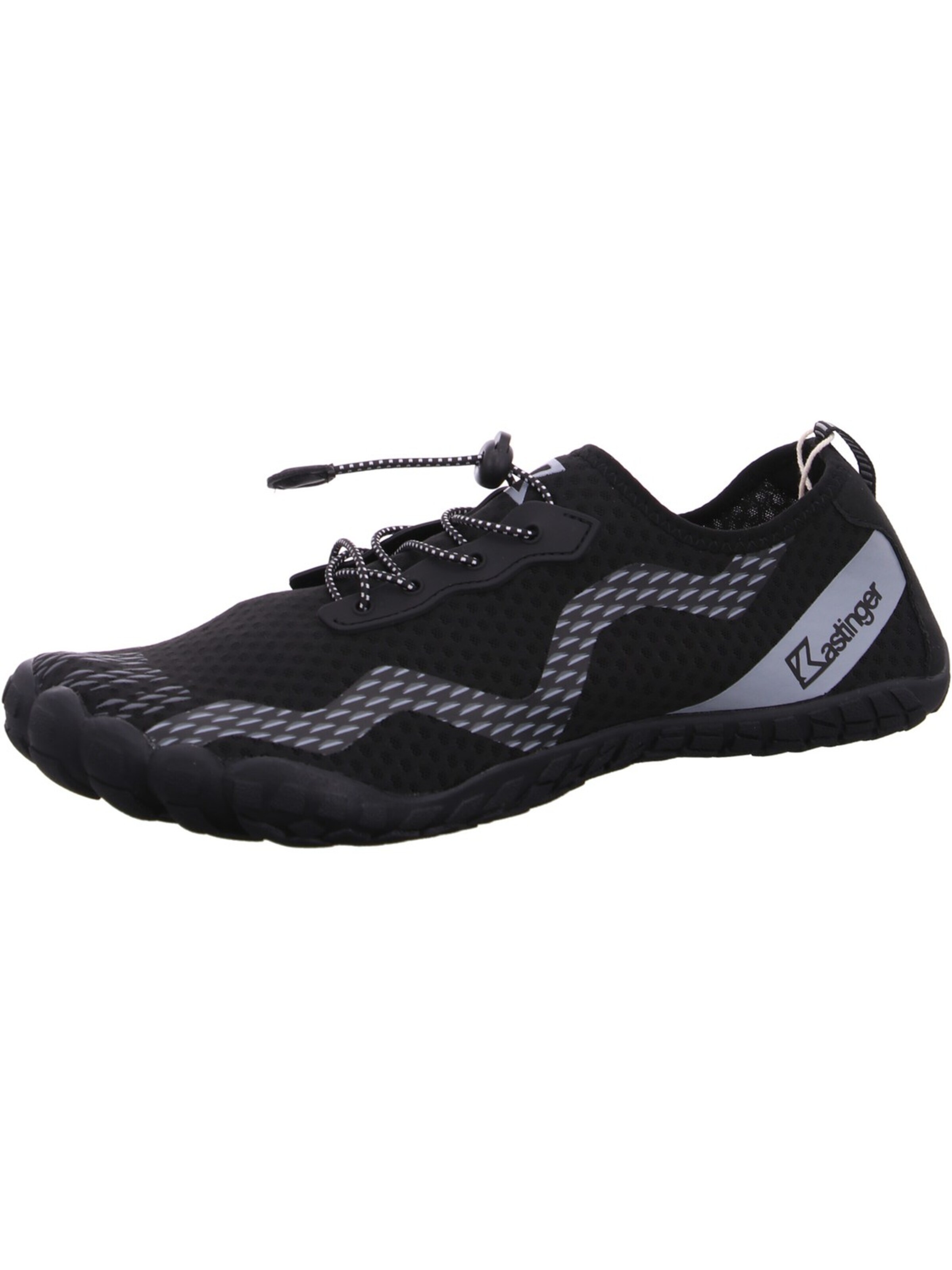 Kastinger Strand-/Badeschuh 'Kastinger Slipper Schwarz'‌‌‌‌‌‌‌‌‌ in Schwarz: Vorderseite