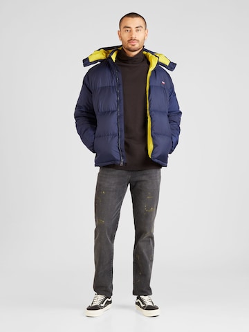 LEVI'S ® Winterjas 'Hooded Fillmore Short Jacket' in Blauw