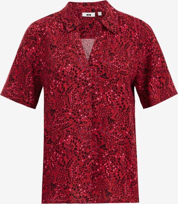 Camicia da donna di WE Fashion in rosso: frontale