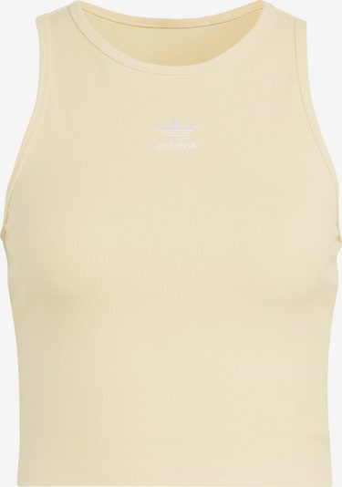 ADIDAS ORIGINALS Toppi 'Essentials' värissä vaaleankeltainen / valkoinen, Tuotenäkymä