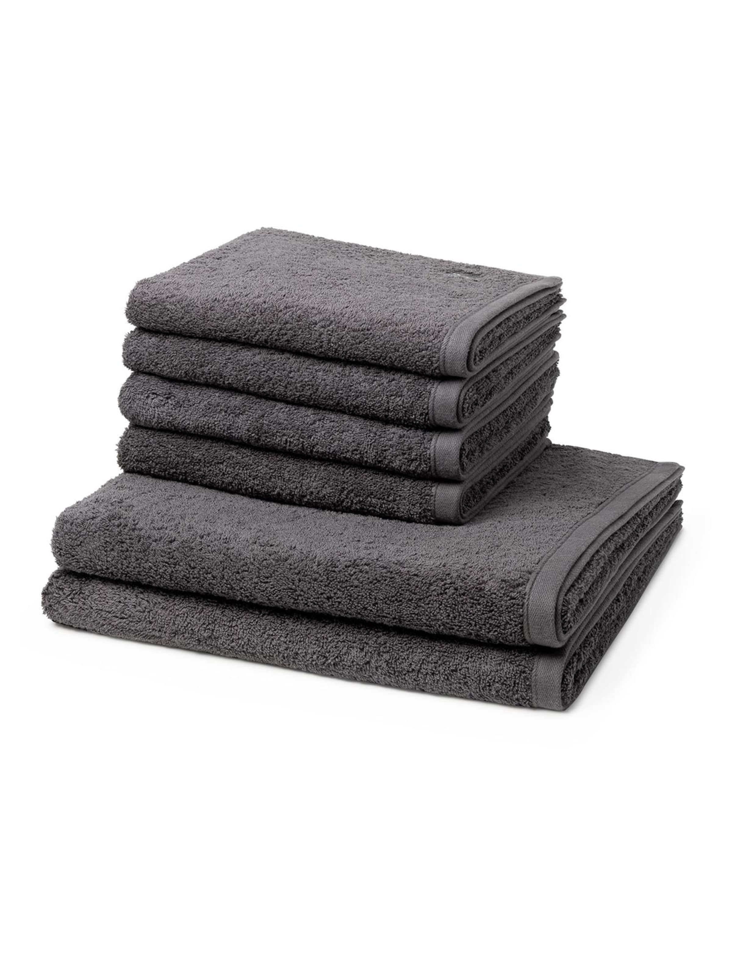 ROSS Towel 'Vita' in Grey: front