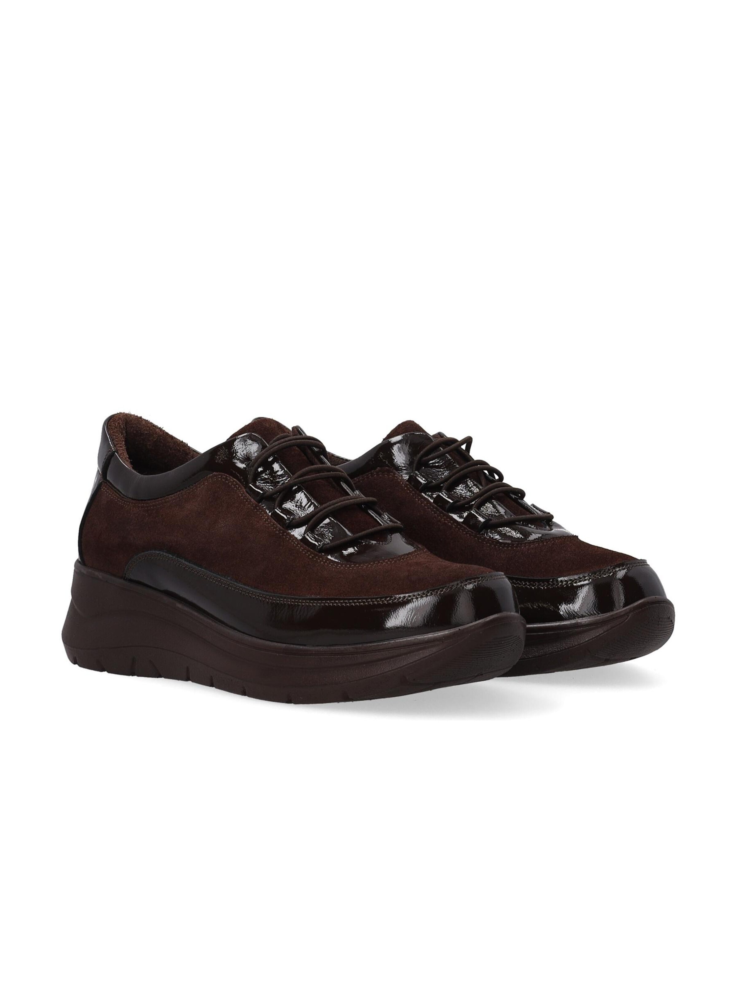 VENEZIA Platform trainers in Brown