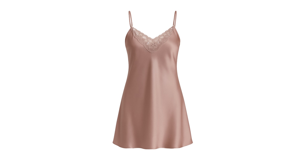 C&City Negligée in Beige | ABOUT YOU