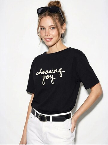 Bianco Lucci Shirt 'T-Shirts' in Black