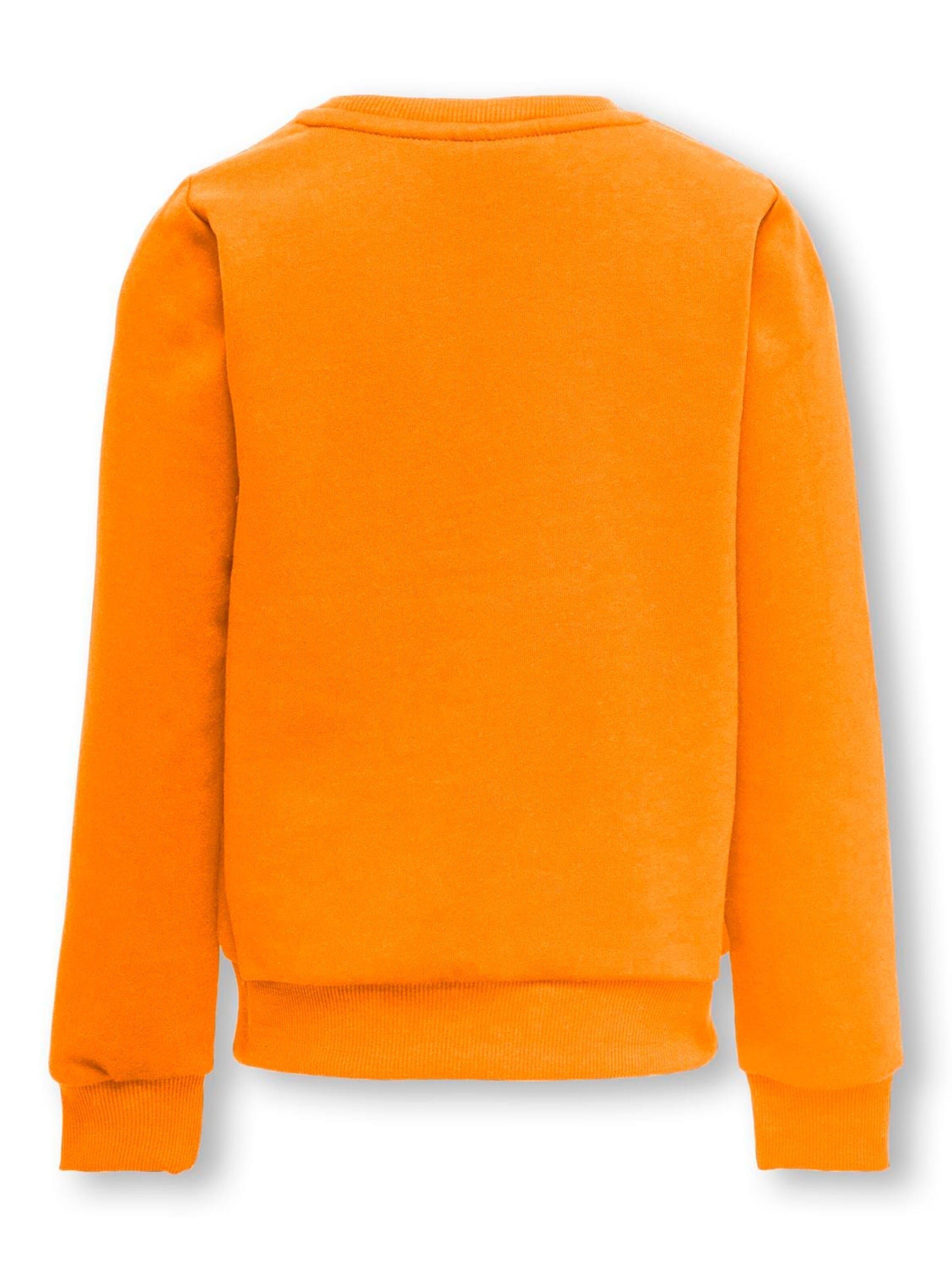ONLY Sweatshirt 'Cali' in Orange