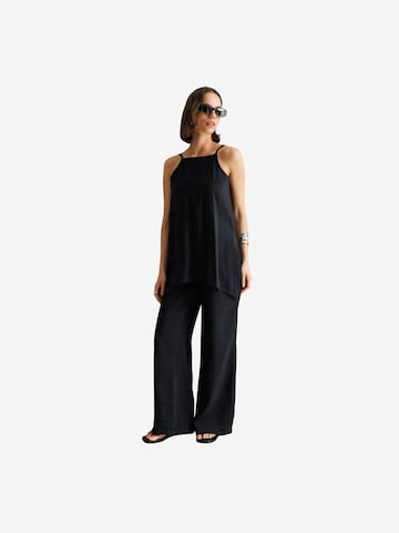 Tuta jumpsuit 'Overalls' di MixRay in nero