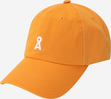 ARMEDANGELS Keps 'Yaanis' i orange: framsida