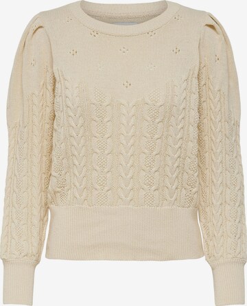 ONLY Trui 'Savannah' in Beige: voorkant