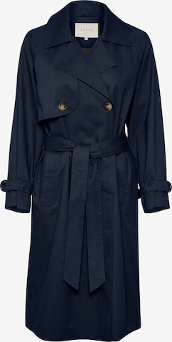 Kaffe Ανοιξιάτικο και φθινοπωρινό παλτό 'Elise' σε μπλε: μπροστά