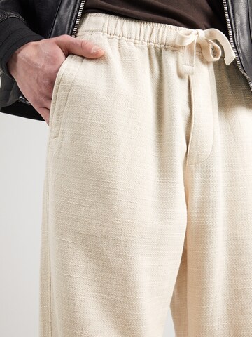 bēšs Abercrombie & Fitch Baggy Bikses