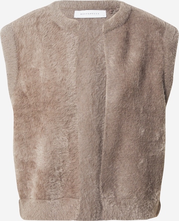 Gilet in maglia 'Elona' di RINO & PELLE in grigio: frontale