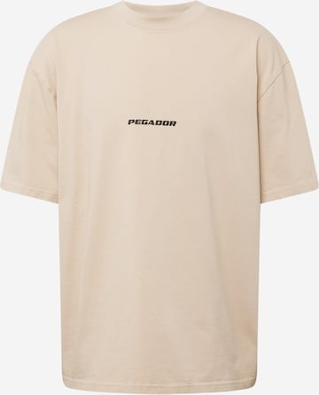 T-Shirt Pegador en beige : devant