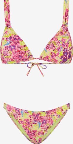 Shiwi Kolmio Bikini 'Bindi' värissä vaaleanpunainen: etupuoli