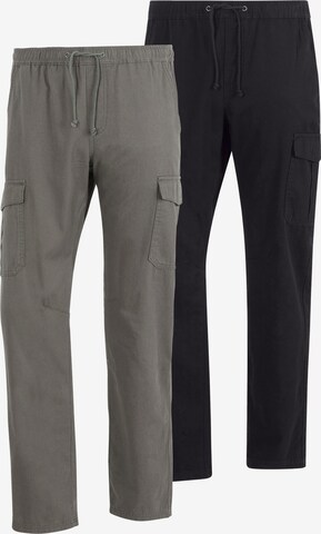 Jan Vanderstorm Loose fit Cargo Pants in Green: front