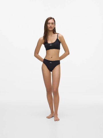 Karl Lagerfeld String bugyik - fekete