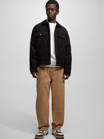 Pull&Bear Regular Hose in Beige