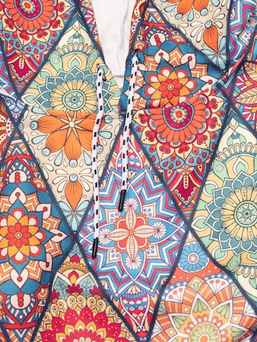woodsandwaves Badjas kort 'Surf-Poncho' in Gemengde kleuren
